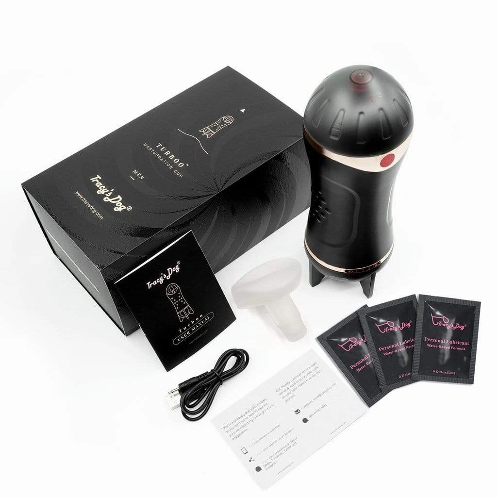 Tracy's Dog - Turboo Automatic Masturbator Cup (Black)