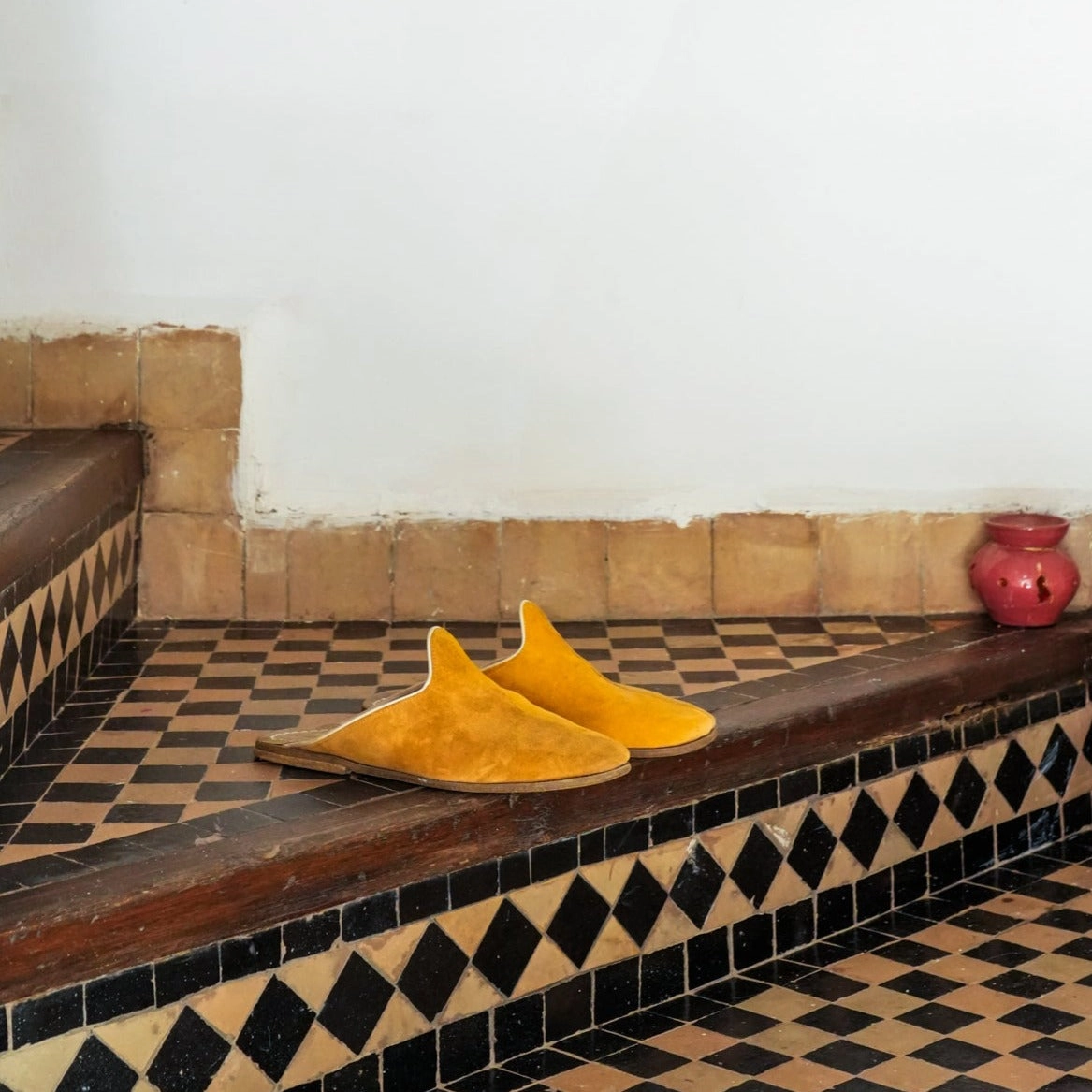 Turmeric Suede Baba (Mens)