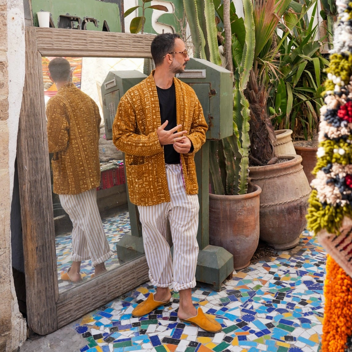 Turmeric Suede Baba (Mens)