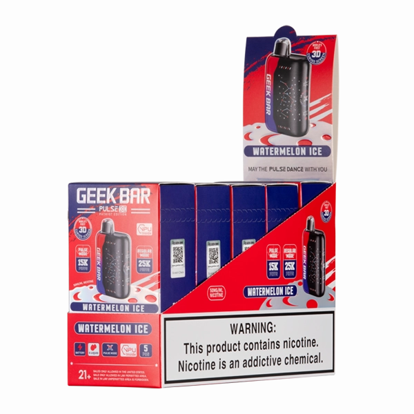 Watermelon Ice Geek Bar Pulse X (Patriot Edition)