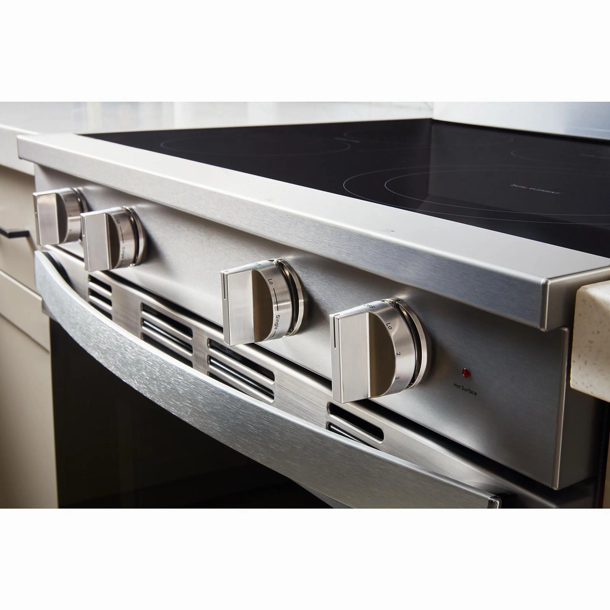 Whirlpool Fingerprint Resistant Stainless Steel Electric Freestanding Range (5.3 Cu.Ft.) - YWFES7530RZ