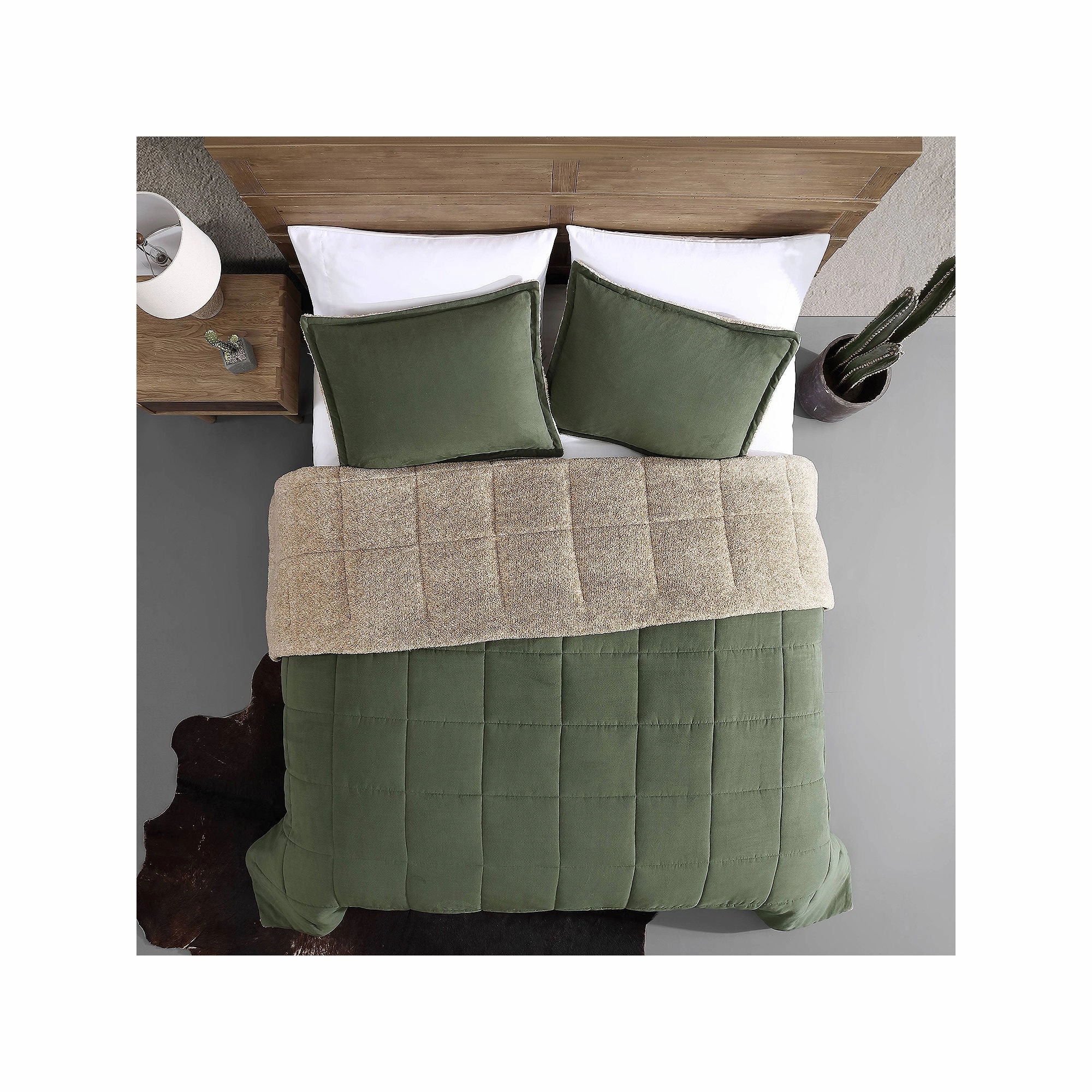 Wrangler Legendary 3-Pc. Midweight Comforter Set USHSA51262094 - Green