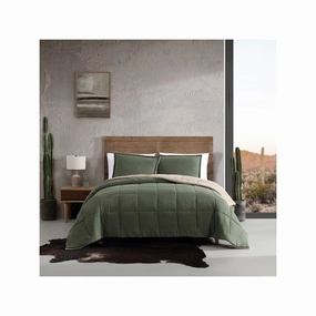 Wrangler Legendary 3-Pc. Midweight Comforter Set USHSA51262094 - Green