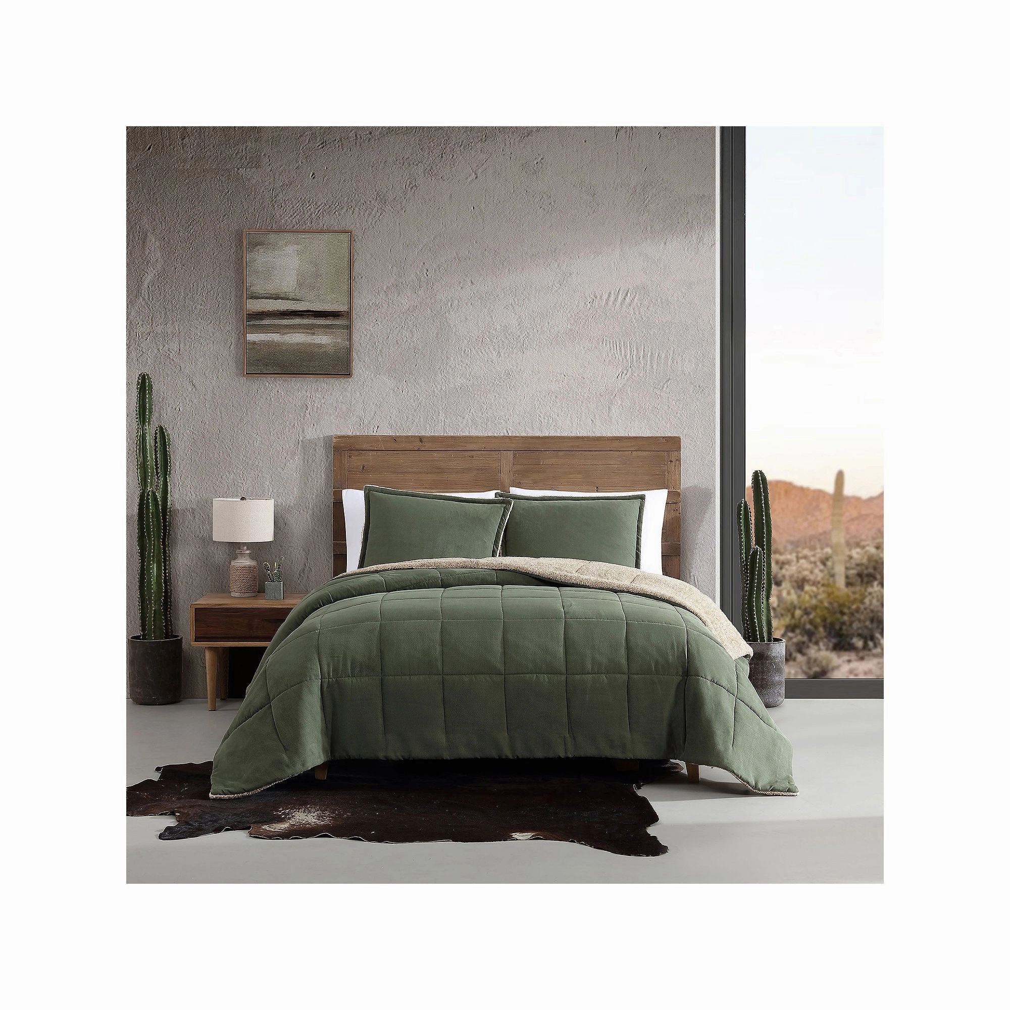 Wrangler Legendary 3-Pc. Midweight Comforter Set USHSA51262094 - Green