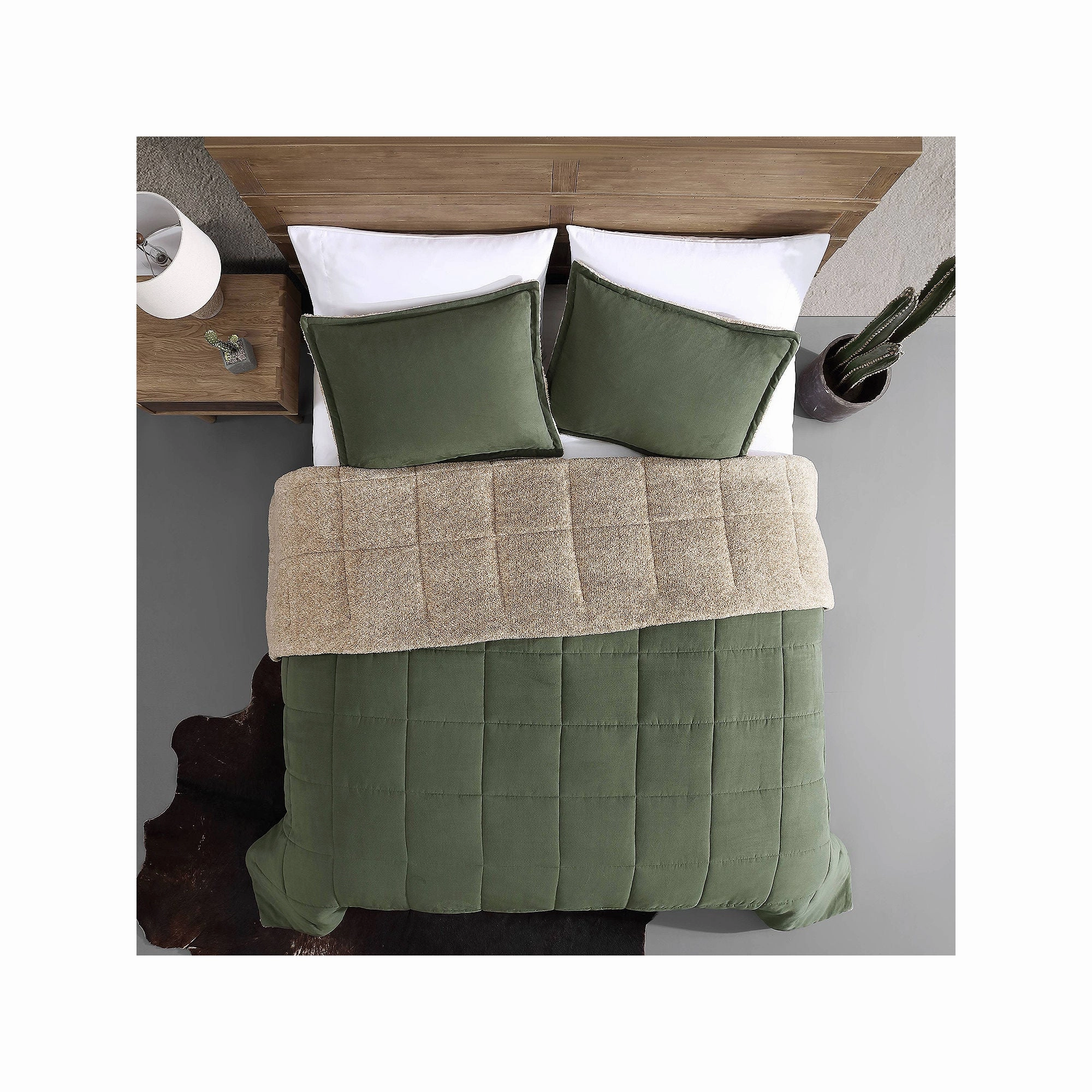 Wrangler Legendary 3-Pc. Midweight Comforter Set USHSA51262094 - Green