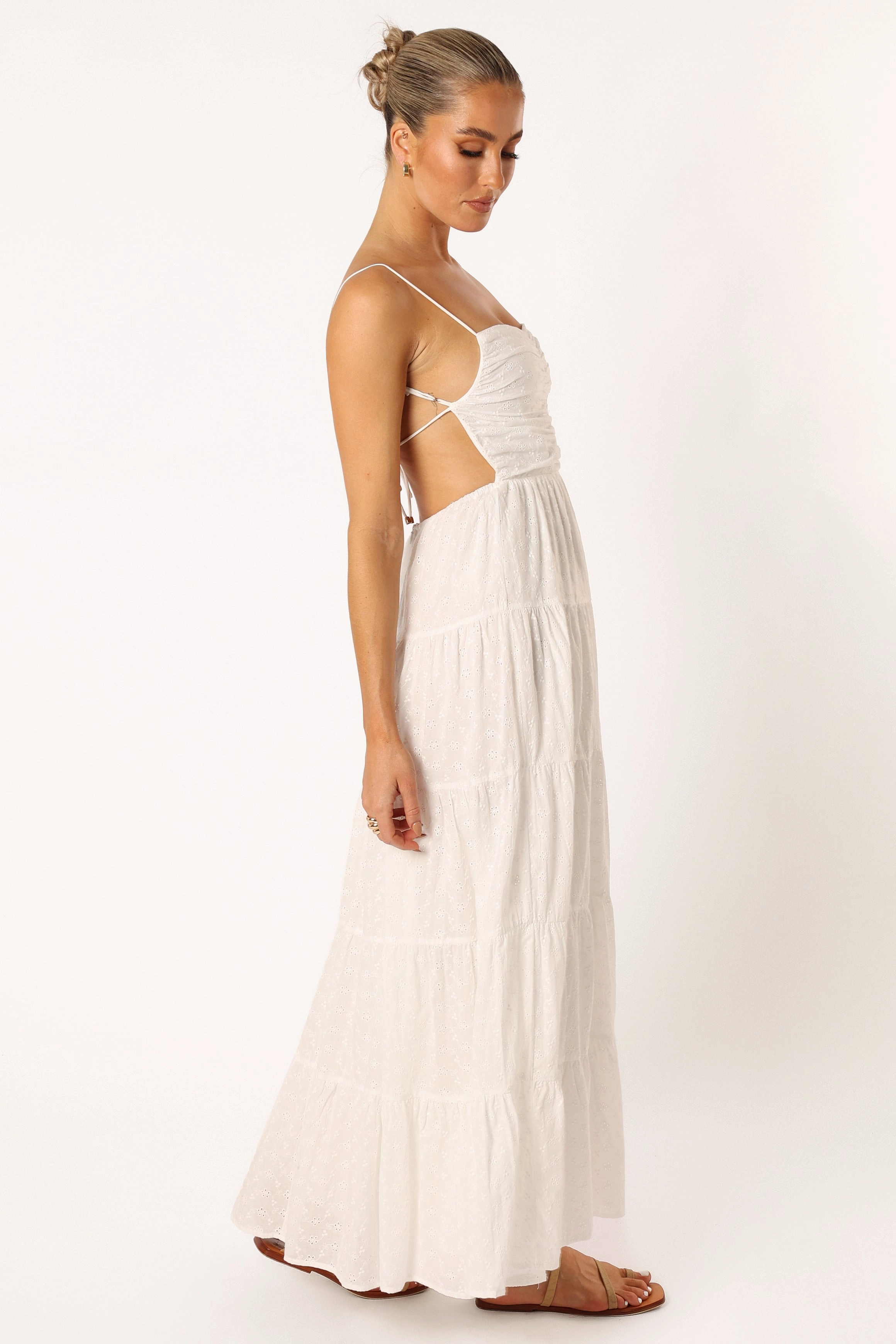 Wren Maxi Dress - White