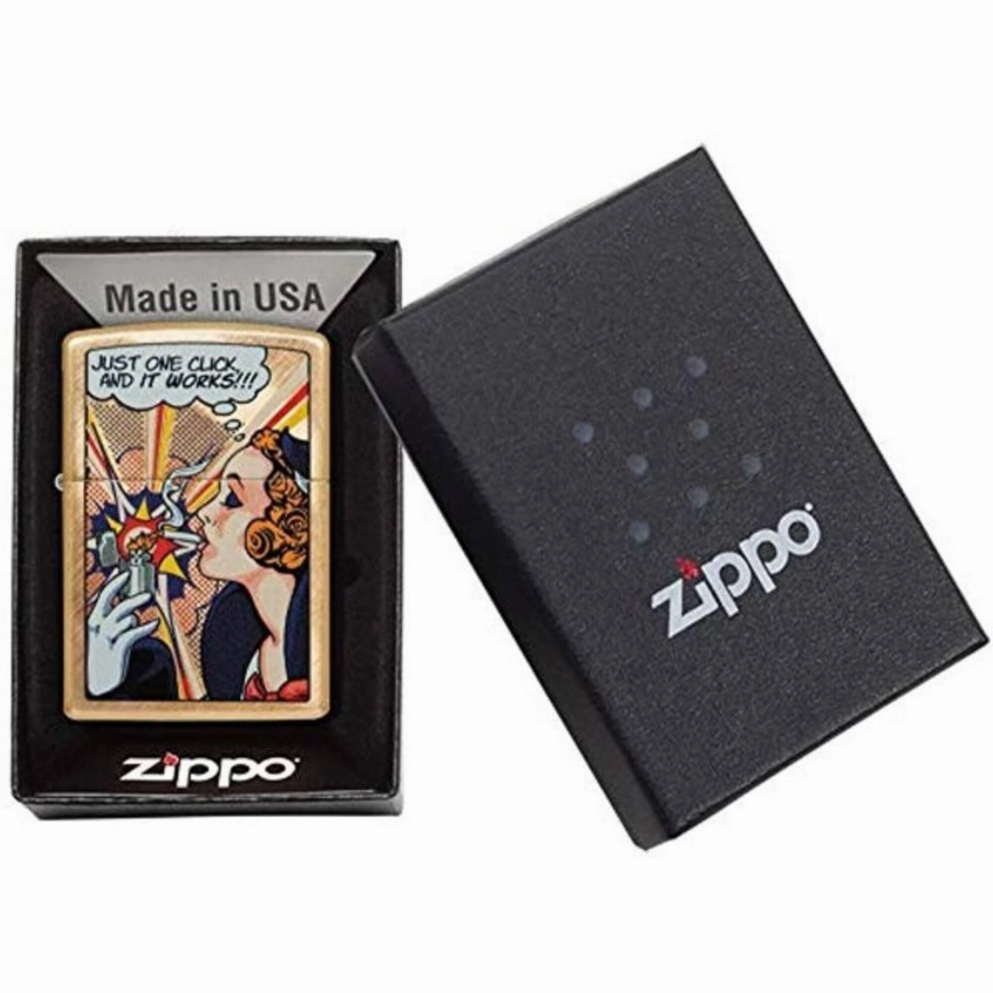 Zippo Windproof Lighter - Armor Antique High Polish Brass Pocket | 29675-072110