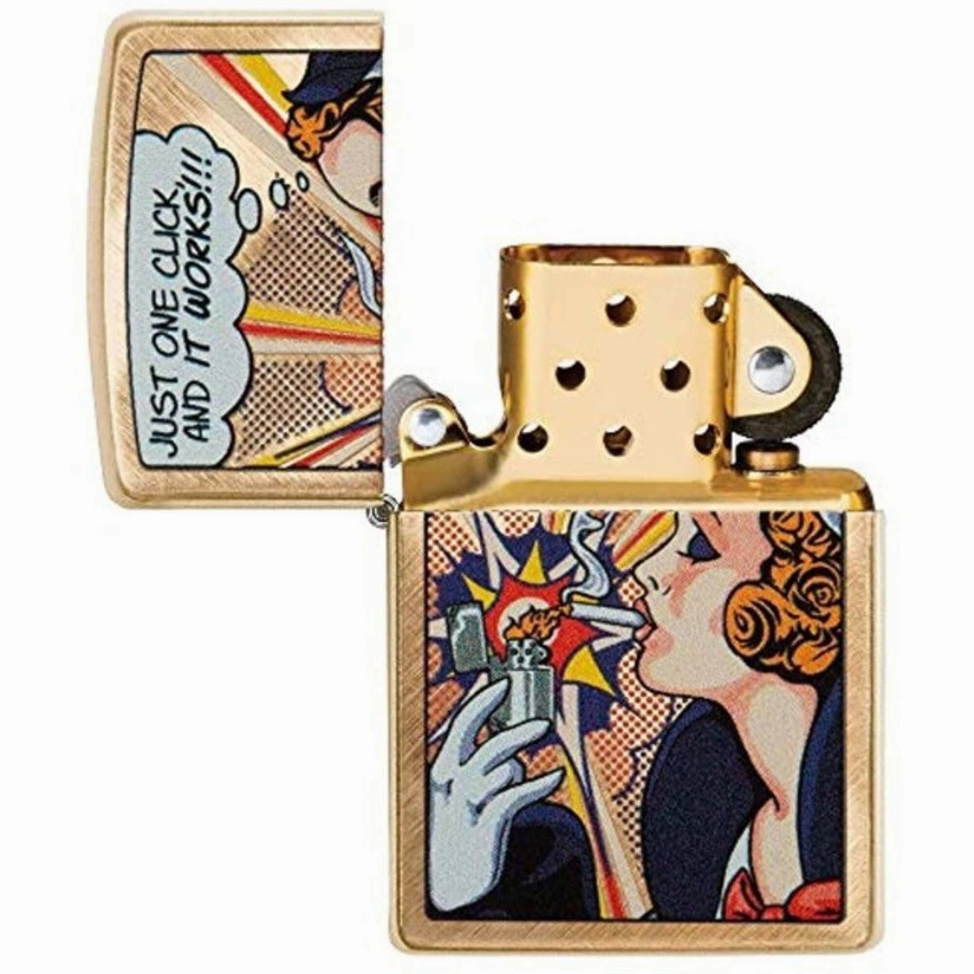 Zippo Windproof Lighter - Armor Antique High Polish Brass Pocket | 29675-072110