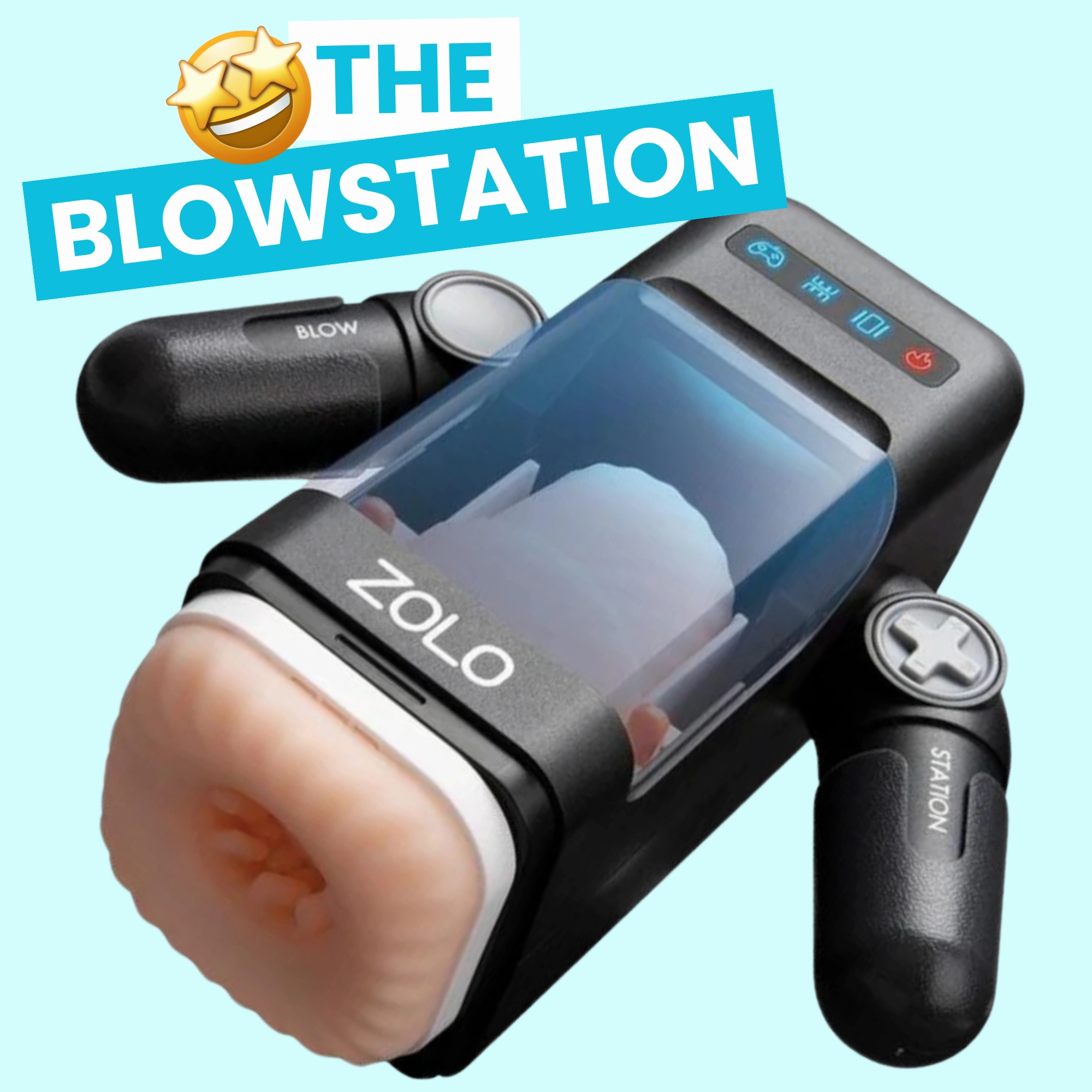 Zolo Blowstation Rechargeable Masturbator